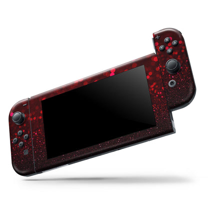 50 Shades of Unfocused Red - Skin Wrap Kit for Nintendo Switch, Switch