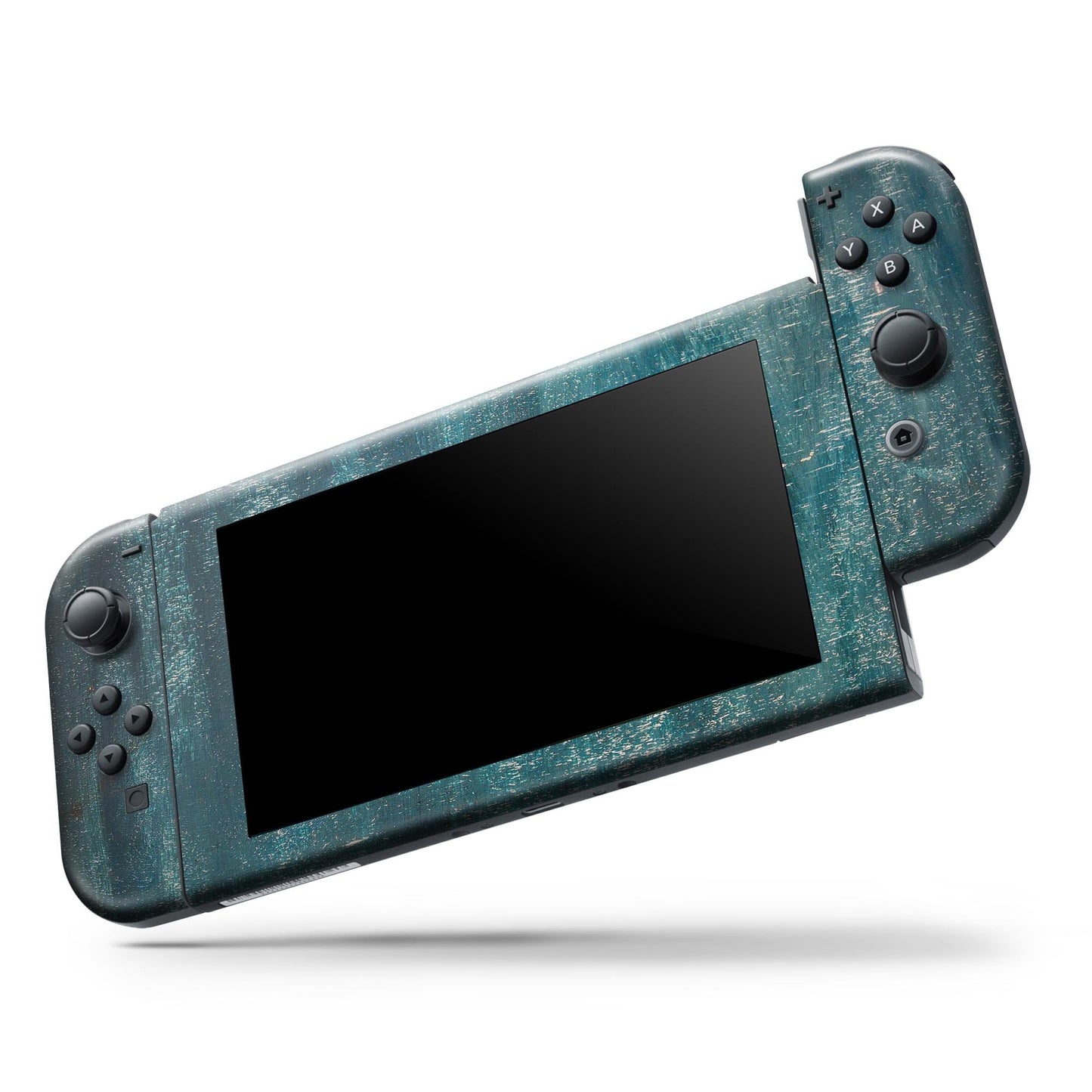 Aged Green Paint Surface- Skin Wrap Kit for Nintendo Switch, Switch