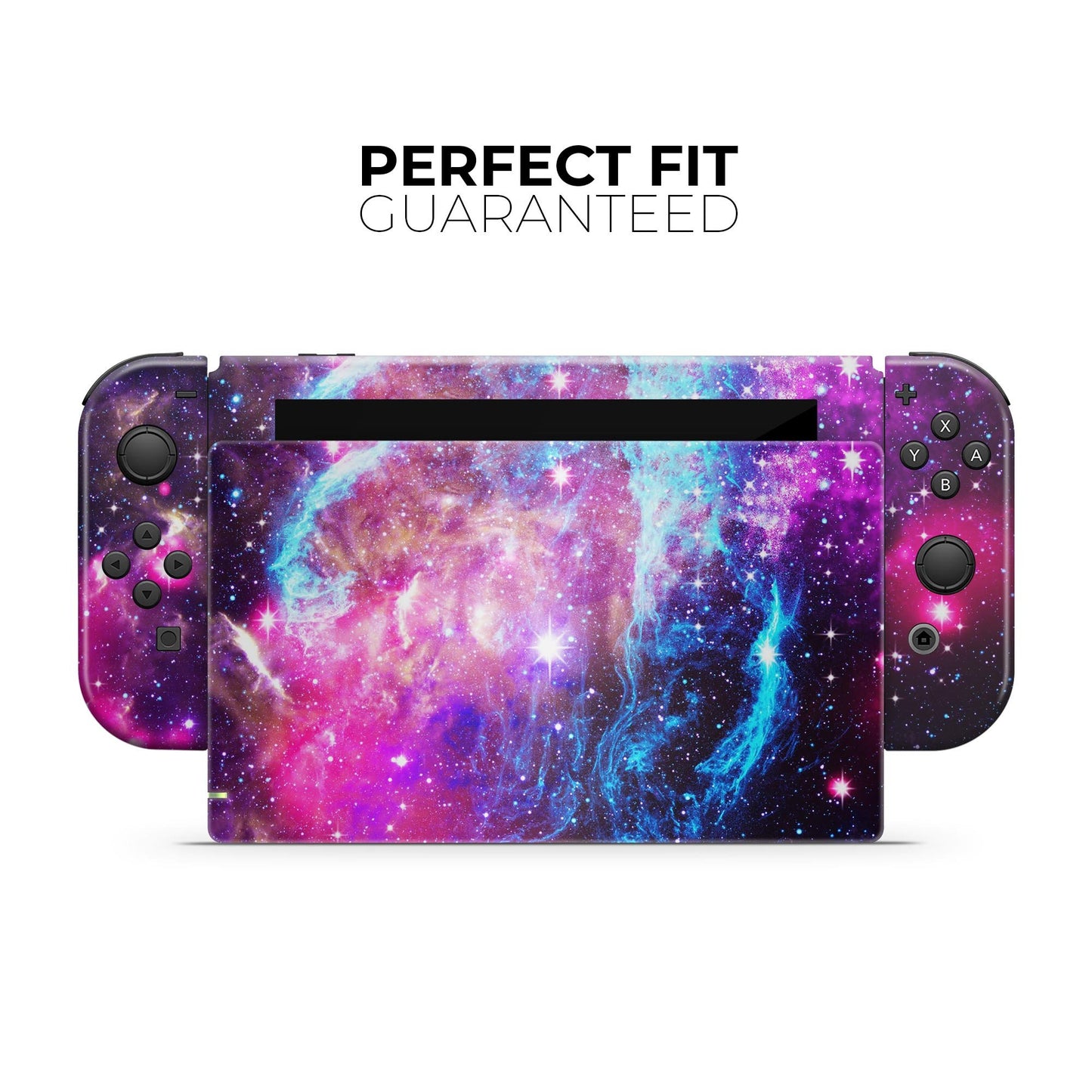 Bright Trippy Space - Full Body Skin Decal Wrap Kit for Nintendo