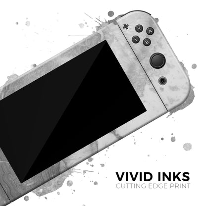 Gray Slate Marble V26 - Full Body Skin Decal Wrap Kit for Nintendo
