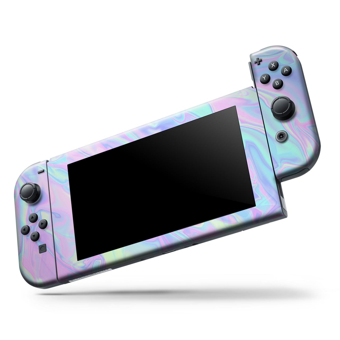 Iridescent Dahlia v1 - Full Body Skin Decal Wrap Kit for Nintendo