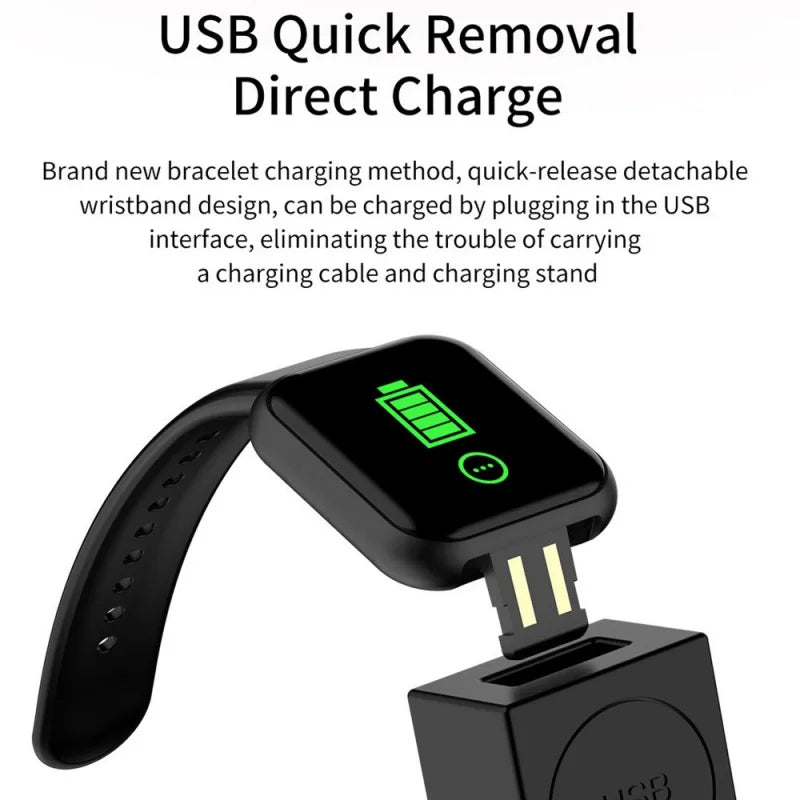 Y68 Multifunctional Smartwatch for Men and Women Sleep Monitoring