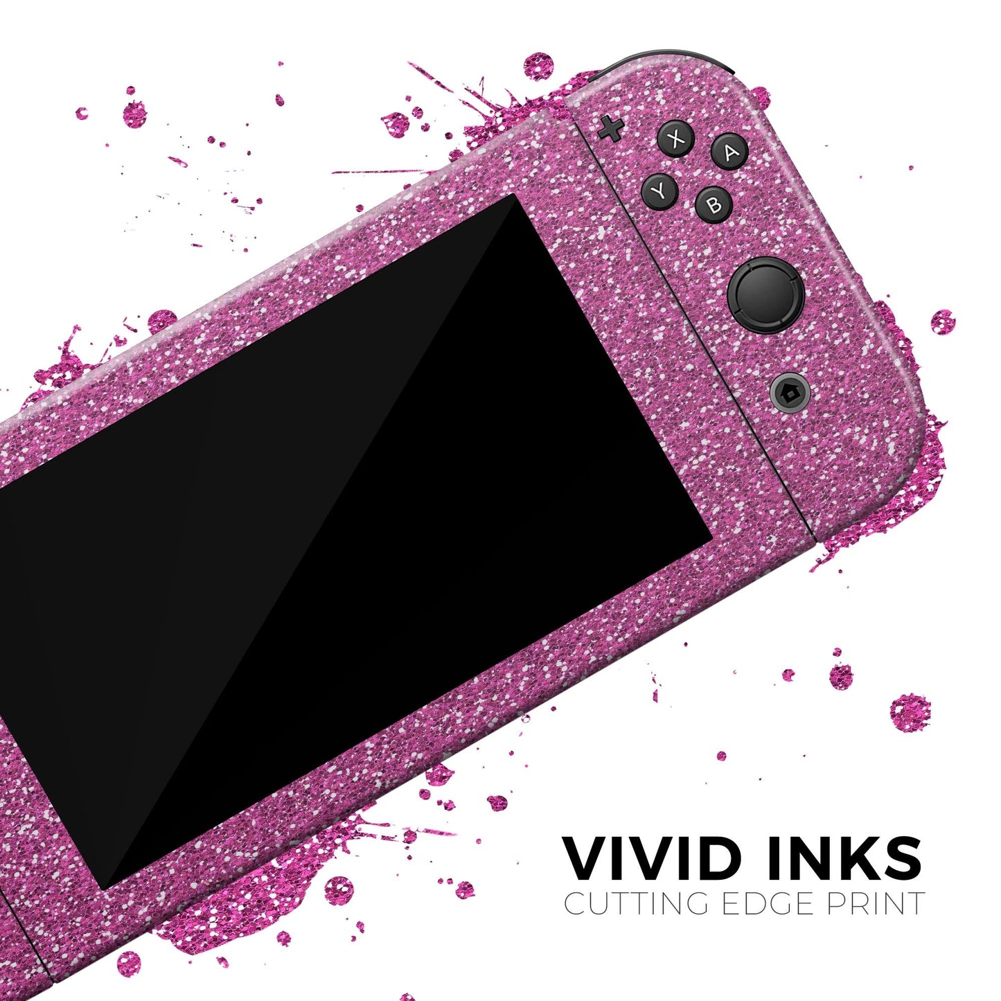 Sparkling Pink Ultra Metallic Glitter - Full Body Skin Decal Wrap Kit