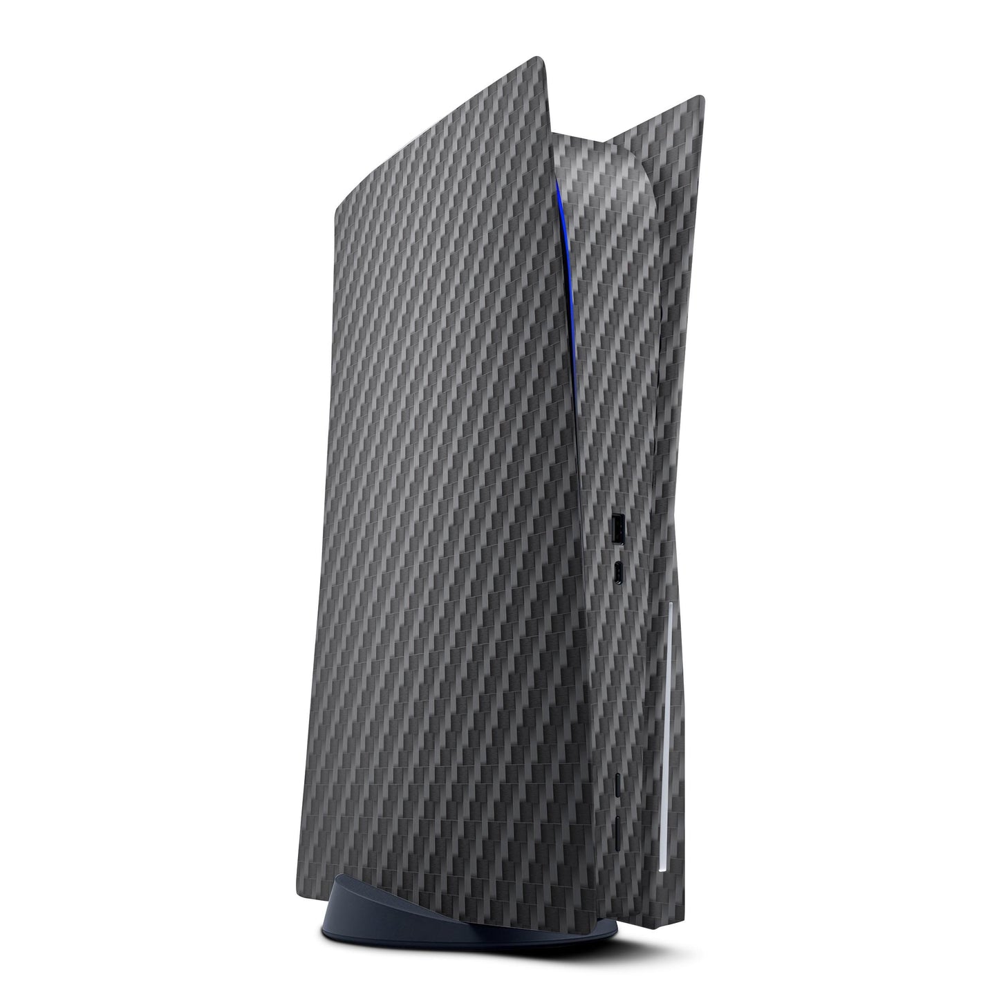 Textured Black Carbon Fiber - Full Body Skin Decal Wrap Kit for Sony