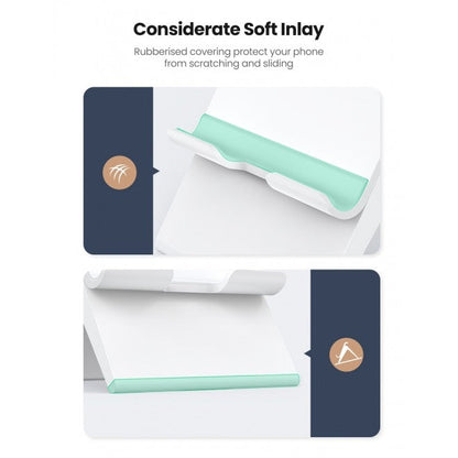 Flexy White Viper 80704 Adjustable Desk Phone Stand