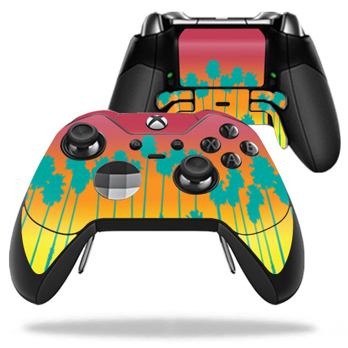 MightySkins MIELITECO-Sherbet Palms Skin Decal Wrap for Microsoft Xbox