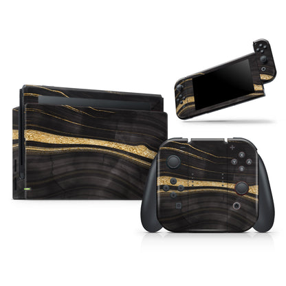 Vivid Agate Vein Slice Foiled V9 - Full Body Skin Decal Wrap Kit for