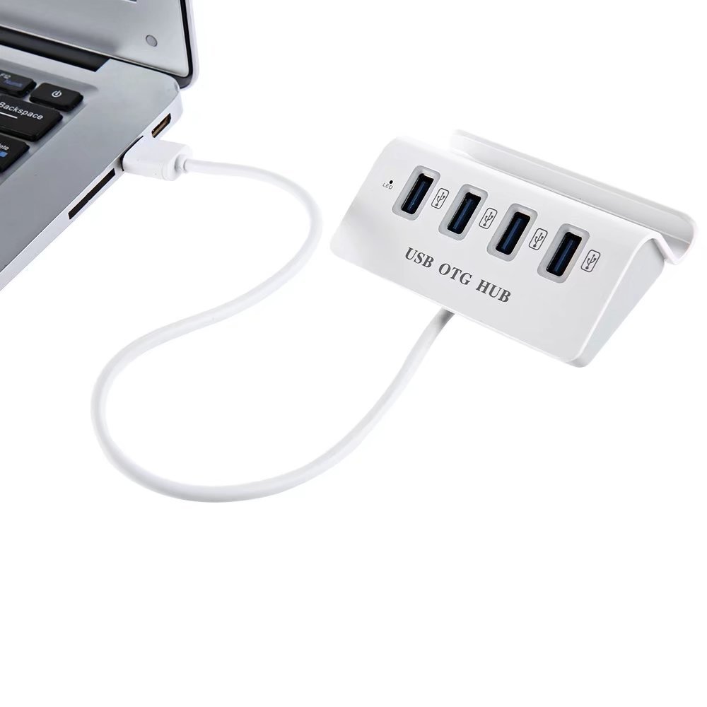 in 1 USB OTG Hub Phone Holder with Micro USB Head