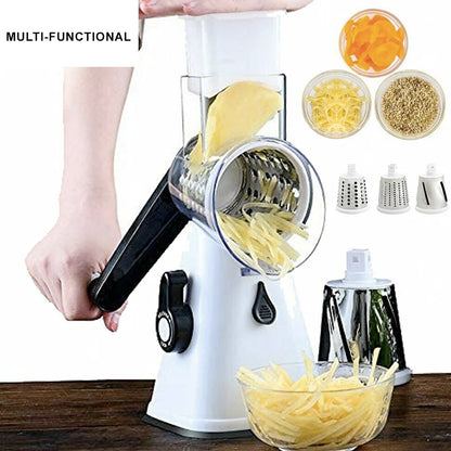 Multi-functional Electronical Stainless Steel Kitchen Slicer Grater Kit