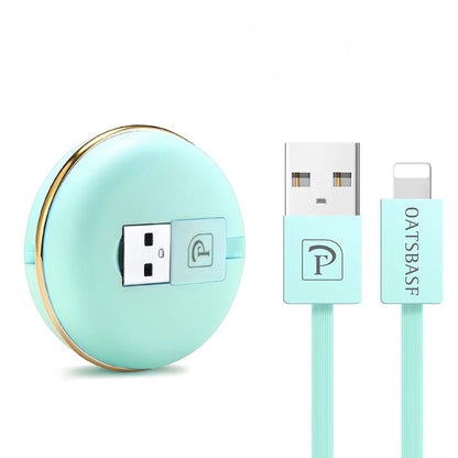 Stretch Rope Lightning Data Cable