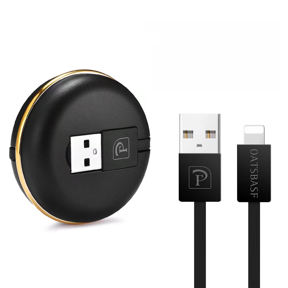 Stretch Rope Lightning Data Cable