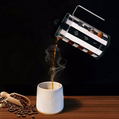 Electronic Stainless Steel 600 ml French Press Coffee Maker