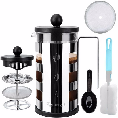 Electronic Stainless Steel 600 ml French Press Coffee Maker