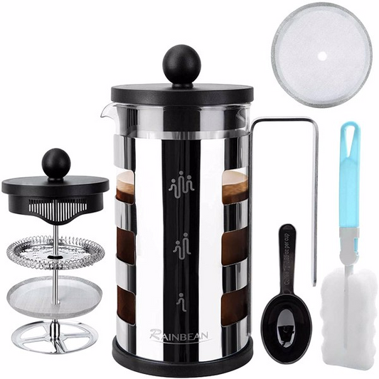 Electronic Stainless Steel 600 ml French Press Coffee Maker
