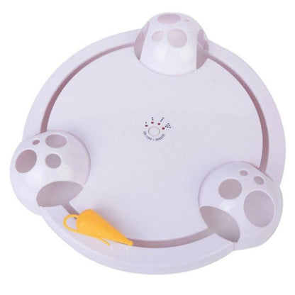 Electric Cat Toy Smart Pet Cat Toys Interactive Pounce Hide Mouse